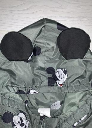 Розпродаж! h&m 92, mickey mouse дитяча куртка вітровка на флісі2 фото