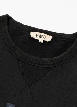 Ymc big logo sweatshirt мужской свитшот 3