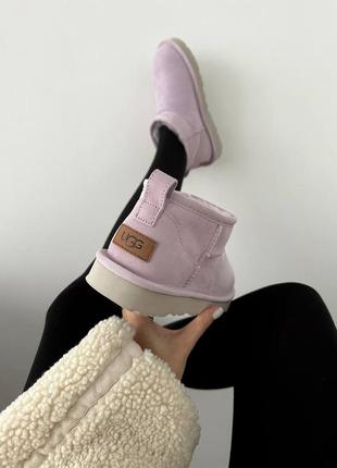 👟 угги    ugg ultra mini magnolia blossom premium        / наложка bs👟6 фото