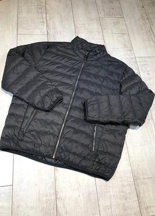 Черная базовая курточка пуховик rab mammut berghaus zara