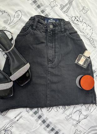 Классная джинсовая юбка от hollister4 фото
