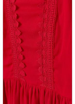 Платье h&amp;m красное 3