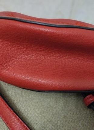 Только сегодня!стяжка!сумка круглая красная бренда replay.9 фото