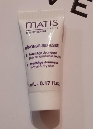 Matis reponse jeunesse avantage cream крем, предотвращающий первые признаки старения