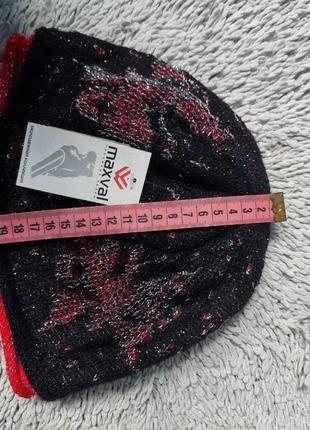 Зимняя шапка maxvall пан 50% мохер 20% шерсть 30% 294354 фото