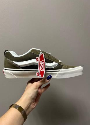 Мужские кеды ванс vans knu skool khaki