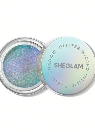 Sheglam glitter wizard invisible jelly shadow - блестящие тени для век