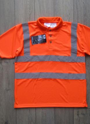 Portwest (l) футболка-поло робоча сигнальна