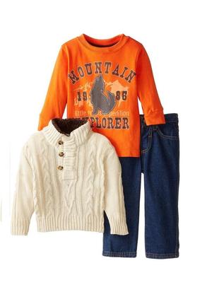 Комплект свитер, джинсы и кофта для мальчика #розвантажуюсь