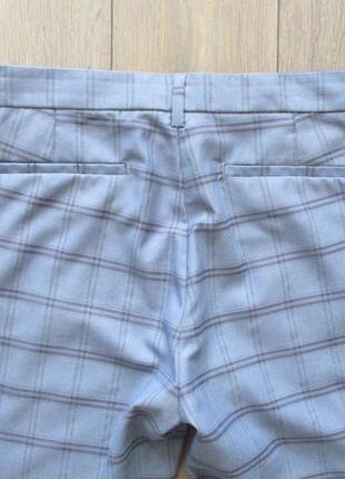 Topman (34/l) укороченные зауженные брюки в клетку4 фото