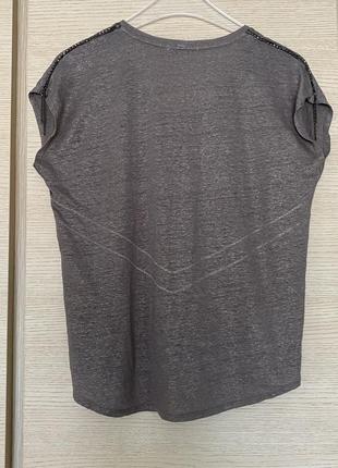 Блуза льняная эксклюзив премиум класса дорогой бренд франции elora размер s( оверсайз2 фото
