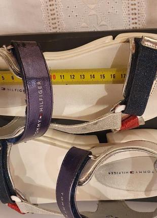 Босоножки tommy hilfiger 37, стелька 238 фото