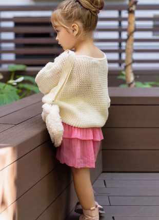 Детский свитер оверсайз 3 цвета ho-3988ми3 фото
