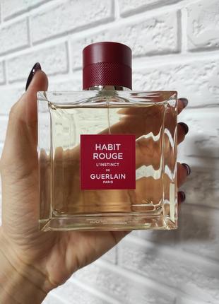 Чоловіча туалетна вода habit rouge l'instinct guerlain