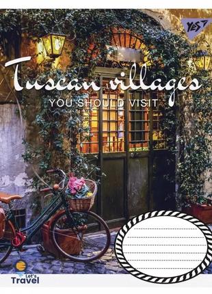 Набор школьных тетрадей yes tuscan villages 60 листов (10 штук) yes_766082_10p линия4 фото