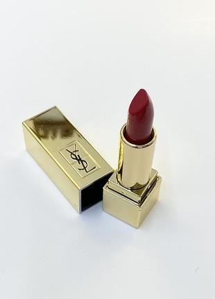 Помада миниатюра для губ yves saint laurent rouge pur couture, 1.48 ml l1 фото