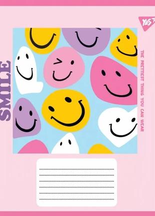 Набор школьных тетрадей yes smile 12 листов (25 штук) yes_766294_25p линия2 фото