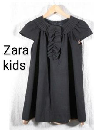 Black dress, zara kids