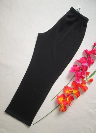 Классные прямые спортивные стрейчевые чёрыне штаны высокая посадка zeeman.3 фото