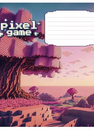 Набор школьных тетрадей школярик pixel game 18 листов (25 штук) sch_018-3273l_25p линия5 фото