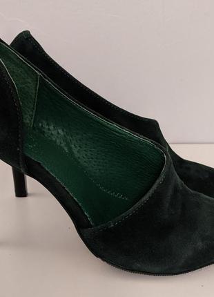 Женские туфли натуральный замш 37 размер3 фото