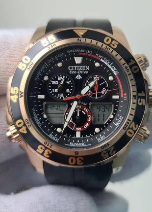 Чоловічий годинник citizen eco-drive promaster 200m chronograph c660-s0676341 фото