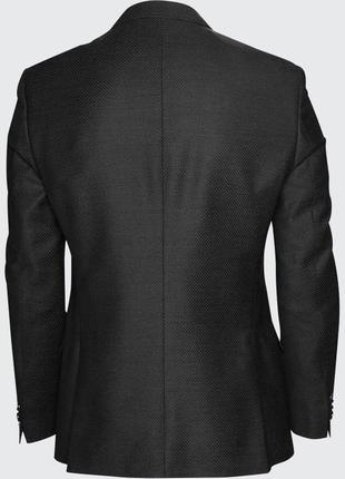 Hugo boss однобортный приталенный шерстяной пиджак блейзер2 фото