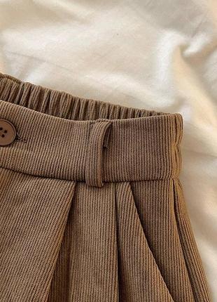 Жіночі теплі вельветові штани з закотом розміри 42-488 фото