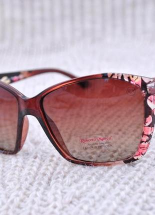 Классические красивые солнцезащитные женские очки roberto marco polarized3 фото