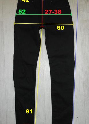 Gap denim 32х36 мужские джинсы классика прямые straight black rinse str s черные3 фото
