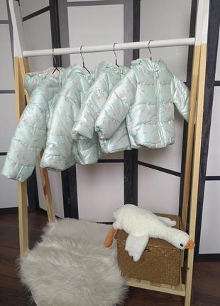 Куртка евро зима на девочку