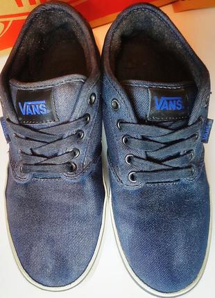 🔥 вінтажні кросівки vans classic era blue jeans denim 🔥4 фото