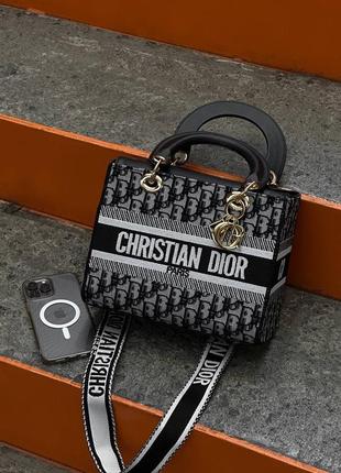 Распродажа! женские сумки christian dior big d-lite silverprile6 фото