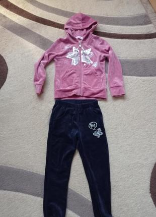 Костюм велюр-плюш