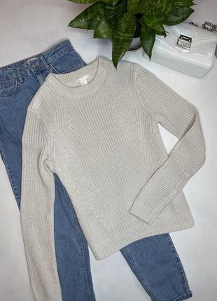 Вязаный свитер h&m