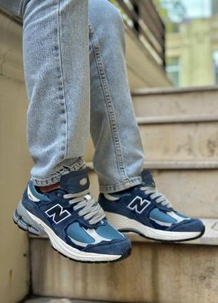 Кросівки nb 2002r protection pack navy7 фото