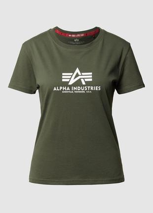 Футболка alpha industries basic (l)1 фото