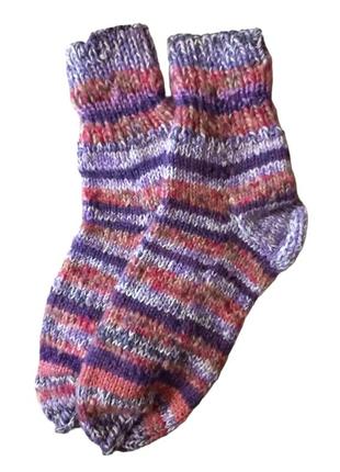 Вязаные носки