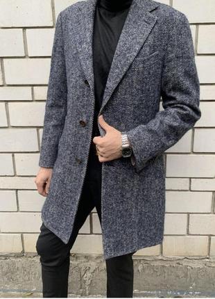Пальто suit supply шерстяное вовна стильне актуальне тренд suitsupply класичне классика8 фото