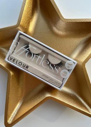 Накладні вії velour lashes effortless — no trim — natural lash collection, mini me