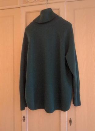 Роскошный шерстяной свитер  - туника от дизайнера claudia strater.2 фото