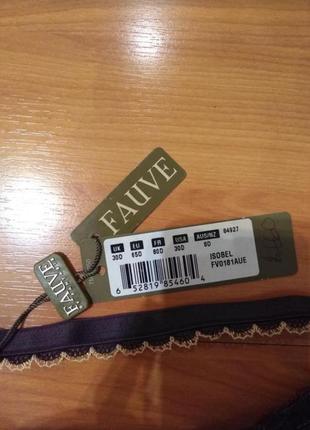Бюстгальтер fauve з шовковою вишивкою розмір 65d / с/d5 фото