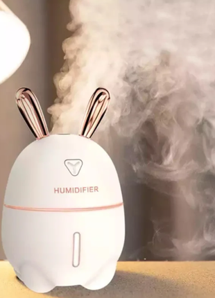 Увлажнитель воздуха и ночник 2в1 humidifiers rabbit1 фото