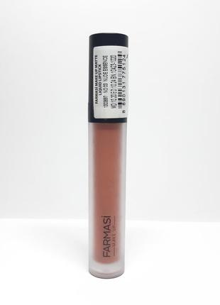 Рідка матова помада matte liquid lipstick 03 nude essence темний нюдовий фармасі farmasi 13036972 фото