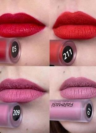 Жидкая матовая помада matte liquid lipstick 05 red love красная любовь фармаси farmasi 13036999 фото