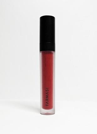 Жидкая матовая помада matte liquid lipstick 05 red love красная любовь фармаси farmasi 13036993 фото