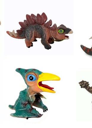 Игровая фигурка динозавр музыкальный, 22см, 6 видов, dna-2298-3