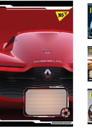 Тетрадь общая для записей а5/60 клетка yes dezir concept 10шт/упак, 766471