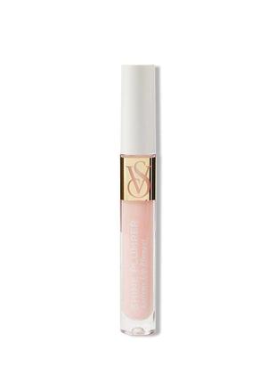 Блeск -плампер для губ victoria's secret peony rose shine plumper extreme lip plumper (11 oz.)1 фото