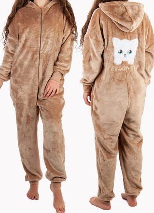 Комбінезон жіночий "кігурумі" махра